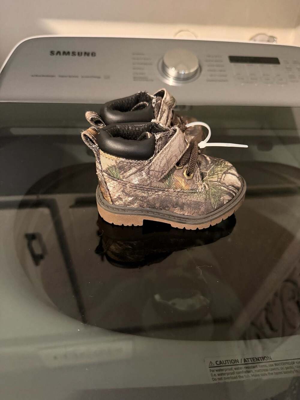 Garanimals Realtree Camo Toddler Hiking Boots Size 3
